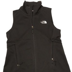 North Face Soft Shell Vest, Black, Size XS